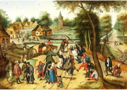 KO VI-249 Pieter Brueghel - Návrat z Kermesse