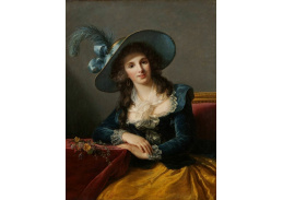 PORT-119 Elisabeth Louise Vigée Le Brun - Portrét komtesy Louis-Philippe de Segur