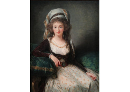 PORT-123 Elisabeth Vigee-Lebrun - Portrét paní Aguesseau de Fresnes