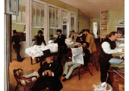 A-193 Edgar Degas - Kancelář bavlny v New Orleans