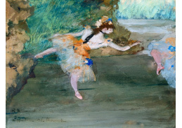 A-198 Edgar Degas - Tanečnice na jevišti