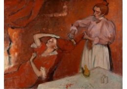 A-199 Edgar Degas - Česání vlasů