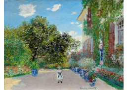 A-280 Claude Monet - Malířův dům v Argenteuil