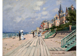 A-282 Claude Monet - Pláž v Trouville