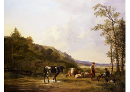 A-1131 Pieter Gerardus van Os - Krajina s pastýři a dobytkem