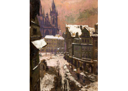 A-1156 Gustav Macoun - Pohled na Staroměstské náměstí
