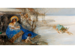 A-1194 Eduard Veith - Madonna a dítě obklopené anděly