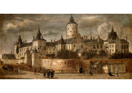 A-1209 Govert Camphuysen - Hrad Tre Kronor ve Stockholmu 1661