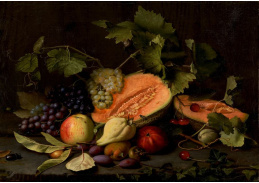 A-1371 Otto Diderich Ottesen - Zátiší s melouny a hrozny
