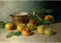 A-1382 Walter Stoitzner - Zátiší s jablky