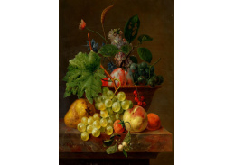A-1389 Anthony Oberman - Zátiší s ovocem v terakotové misce
