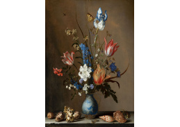 A-1392 Balthasar van der Ast - Květiny ve váze Wan-Li s mušlemi