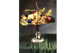 A-1453 Johann Wilhelm Preyer - Ovoce na porcelánové misce