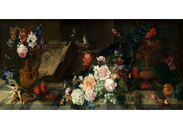 A-1510 Johann Amandus Winck - Ovocné zátiší s květinami