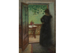 A-1571 Jakub Schikaneder - Žena mezi dveřmi