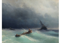 A-1736 Ivan Konstantinovič Ajvazovskij - Bouře na moři