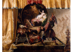 A-1744 Jacques Vigoureux Duplessis - Malovaná žhavá scéna