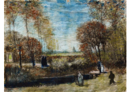 A-1841 Vincent van Gogh - Zahrada fary v Nuenen