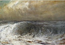 A-2134 Gustave Courbet - Bouře na moři