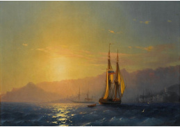A-2208 Ivan Konstantinovič Ajvazovskij - Západ slunce na moři