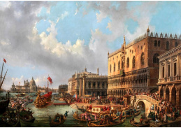 A-2389 Luigi Querena - Francesco Morosini opouští Benátky roku 1693
