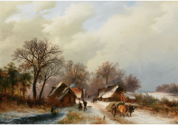 A-2530 Willem Bodeman - Zimní krajina