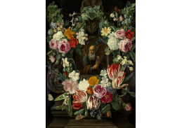 A-2751 Carstian Luyckx - Alegorie času ve věnci květin