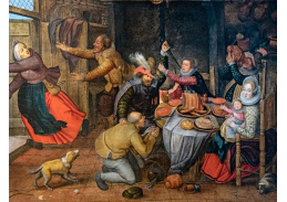 A-3741 Pieter Breughel - Scéna z hostince