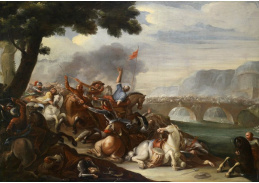 A-3980 August Querfurt - Jízdní bitva mezi křesťany a Osmany