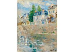 A-4515 Berthe Morisot - Na břehu Seiny v Bougival