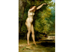 A-4827 Gustave Courbet - Mladá koupající se žena