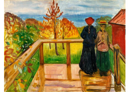 A-5081 Edvard Munch - Na verandě