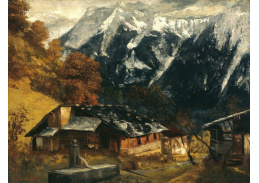 A-5110 Gustave Courbet - Alpská scéna