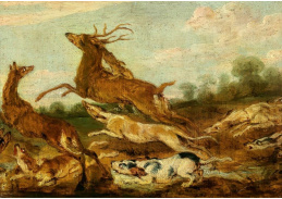 A-5251 Abraham van Diepenbeeck - Pronásledování jelena