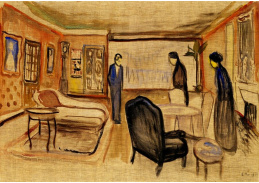 A-5325 Edvard Munch - Scéna z Ibsenových přízraků