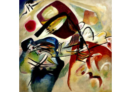 A-5834 Vasilij Kandinskij - Obraz s černým obloukem