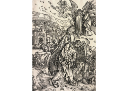 VR12-88 Albrecht Dürer - Anděl ukazující svatému Janovi Nový Jeruzalém