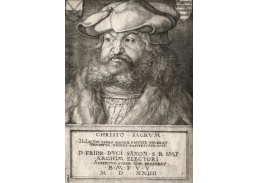 VR12-108 Albrecht Dürer - Fridrich Moudrý, kurfiřt saský