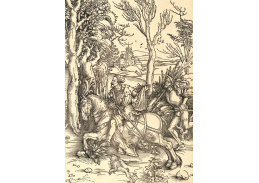 VR12-143 Albrecht Dürer - Rytíř a Landsquenet