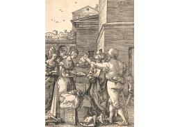 VR12-148 Albrecht Dürer - Stětí hlavy svatého Jana Křtitele