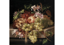 A-6694 Adelheid Dietrich - Zátiší s květinami a ovocem