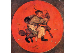 A-6749 Pieter Brueghel - Dvanáct přísloví, pijte a hrajte