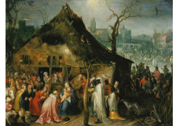 A-7004 Jan Brueghel - Klanění tří králů