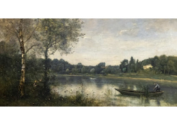 A-7193 Jean-Baptiste Camille Corot - Rybník Ville-d'Avray