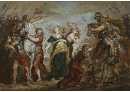 A-7651 Peter Paul Rubens - Smíření Římanů se Sabinkami