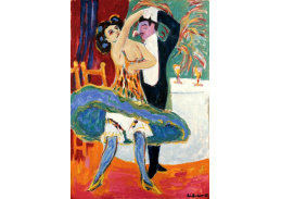 A-7772 Ernst Ludwig Kirchner - Anglický taneční pár ve varieté