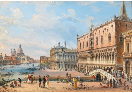 DDSO-5007 Giovanni Grubacs - Palazzo Ducale a Santa Maria della Salute v Benátkách