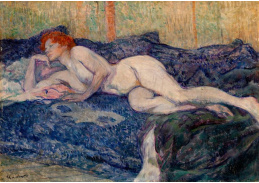 DDSO-5040 Henri Toulouse-Lautrec - Odpočívající nahá žena