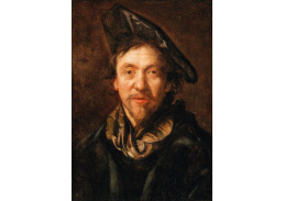 DDSO-2986 Rembrandt - Portrét muže v baretu