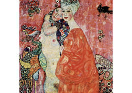 VR3-151 Gustav Klimt - Portrét dvou dívek